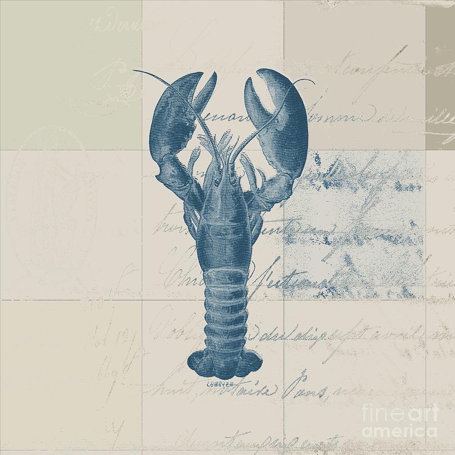 Lobster Digital Art - Lobster - j122129185-1211 by Variance Collections