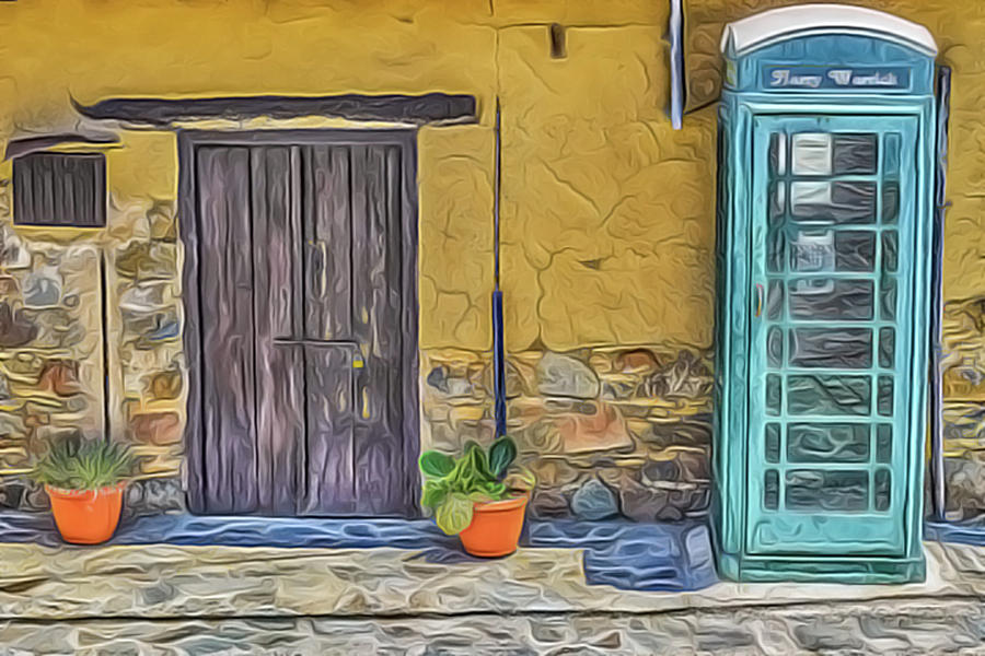 Local Phone Painting by Harry Warrick