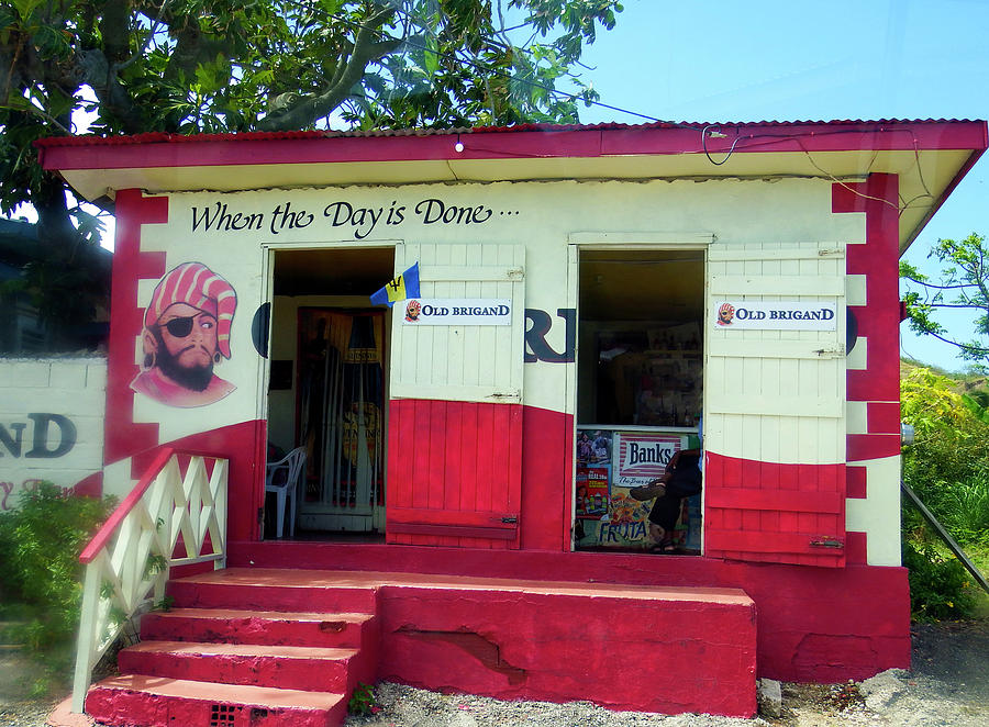 Local Rum Shop, Barbados Photograph by Kurt Van Wagner