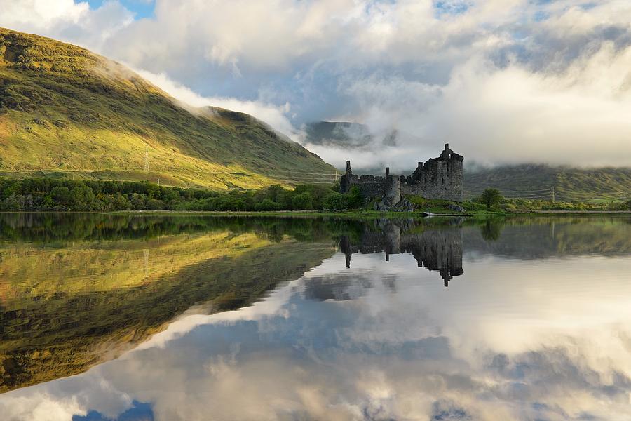 Loch Awe summer reflections Photograph by Stephen Taylor