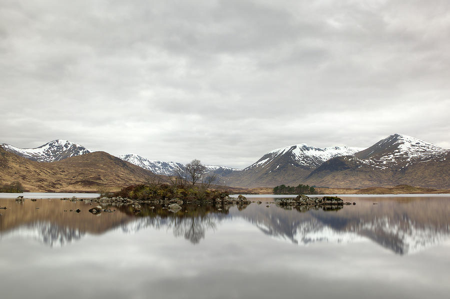 Loch Ba and Black Mount Photograph by Veli Bariskan