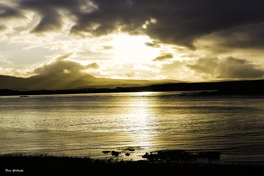Sunset Photograph - Loch Bracadale Sunset by Fran Gallogly