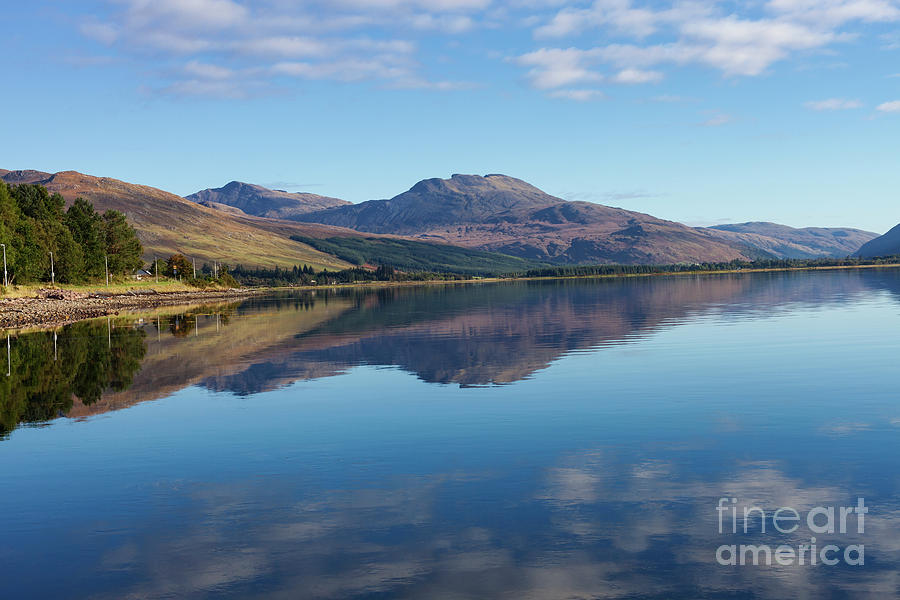 Loch Carron Reflections Photograph by Diane Macdonald