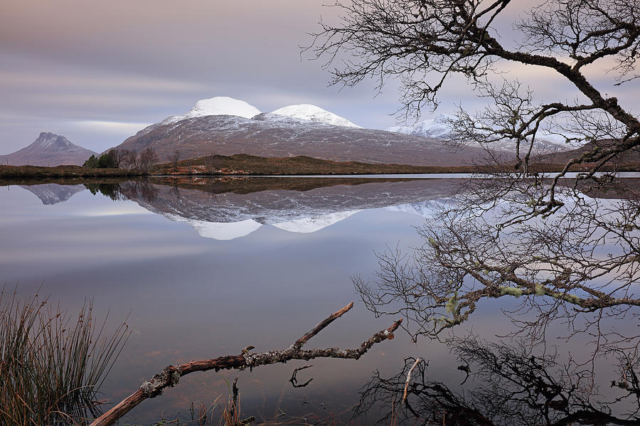 Loch Cul Dromannan 2 Photograph by Grant Glendinning