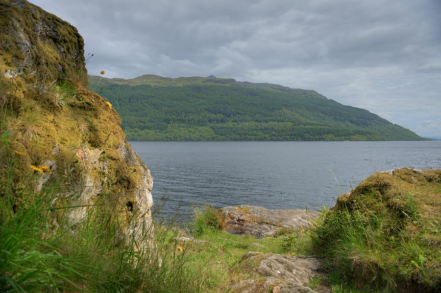 Loch Lomond and Ben Lomond Photograph by Ray Devlin