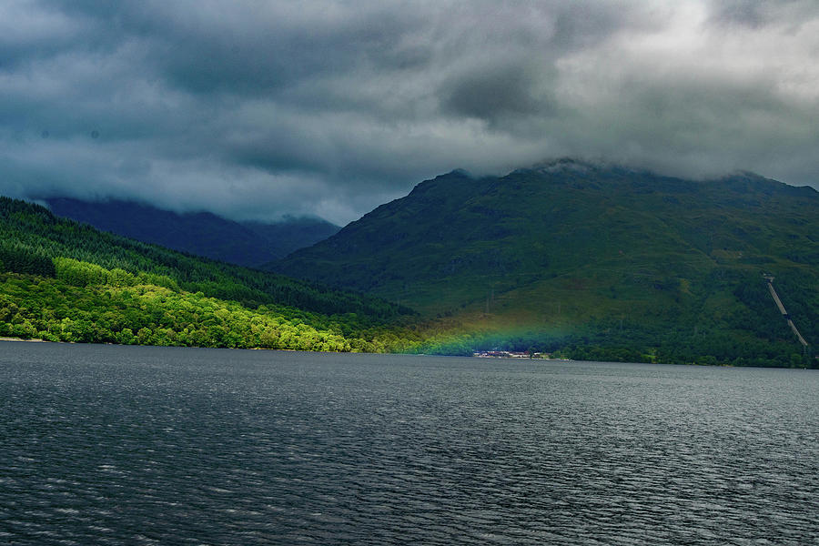 Loch Lomond Rainbow Photograph by Elvis Vaughn