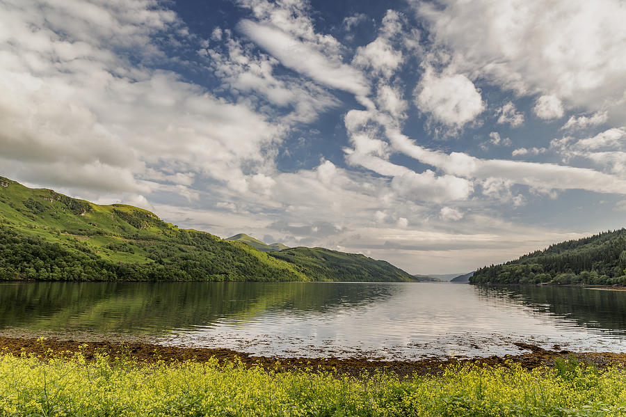 Loch Long Photograph by Len Brook