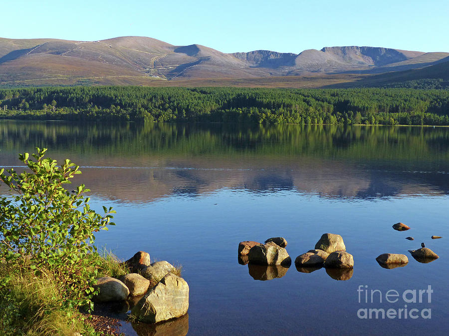Loch Morlich in September - Cairngorm Mountains - Scotland Photograph by Phil Banks