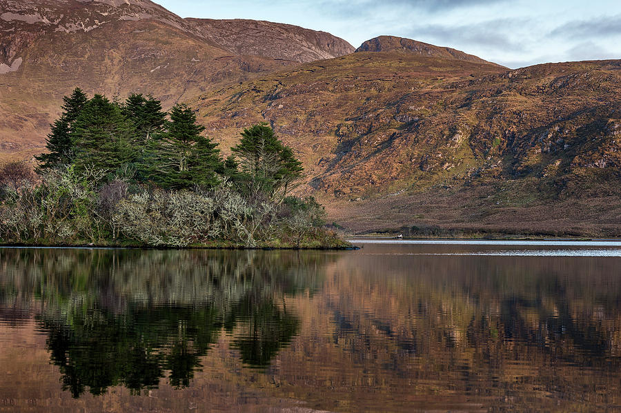 Nature Photograph - Loch na hUilleann by Niall Whelan