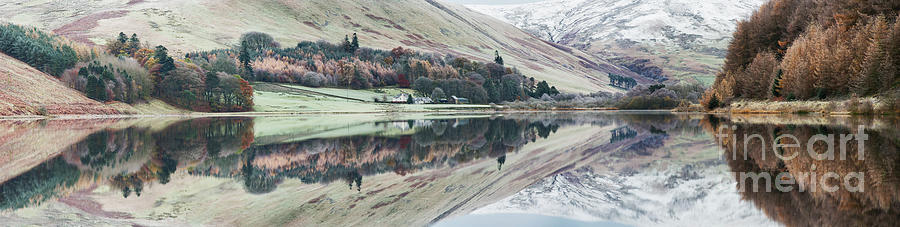 Mountain Photograph - Loch of the Lowes Panoramic by Tim Gainey