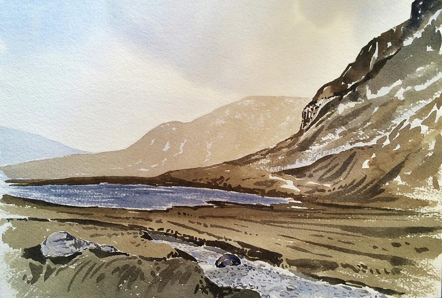 Loch Ulladale Painting by Robert Fugate