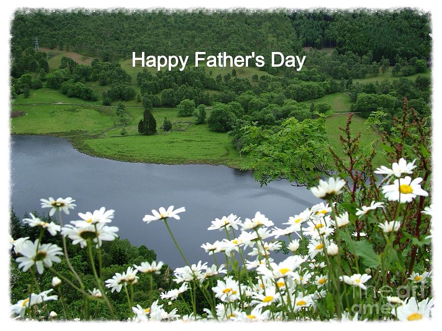 Loch Tummel Fathers Day Greeting Photograph