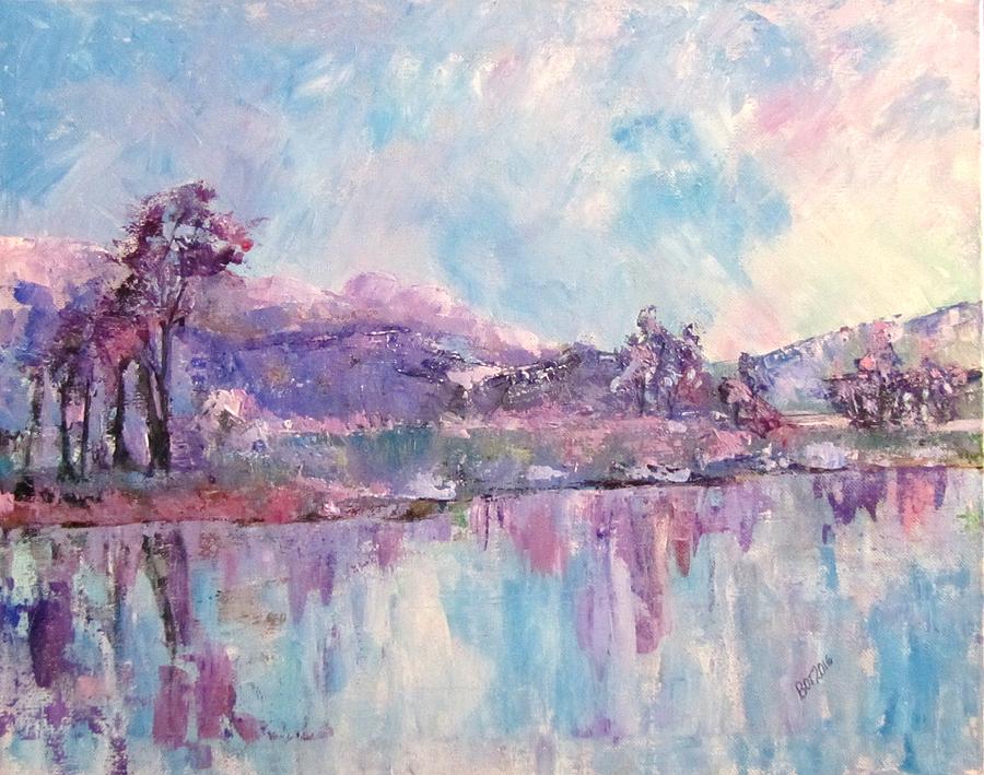 Loch Tummell Painting by Barbara OToole