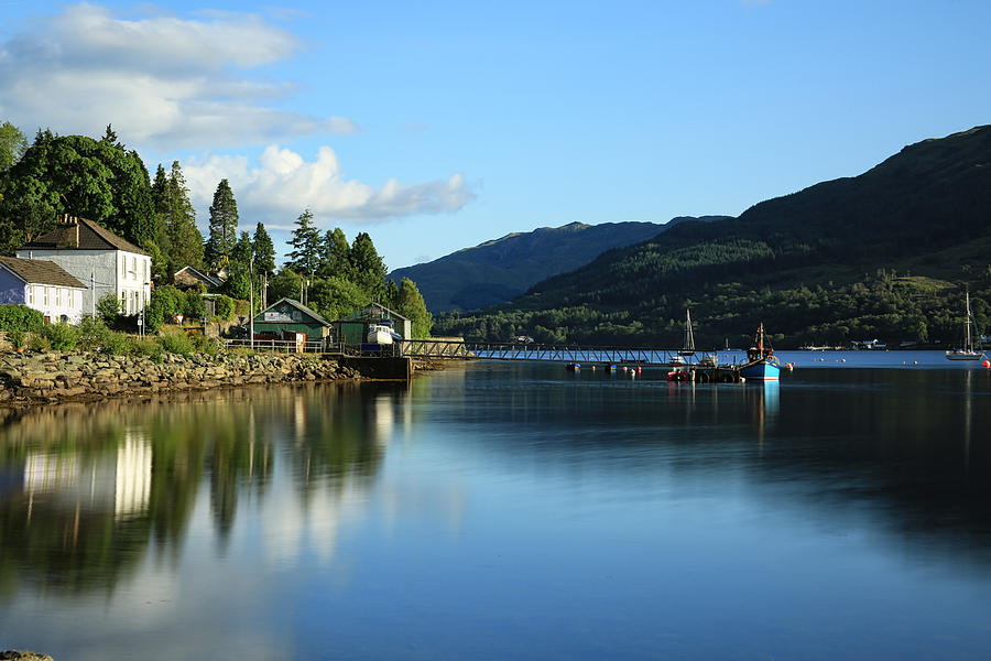 Lochgoilhead Pier Photograph by JM Braat Photography