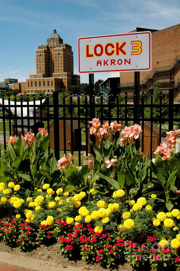 Lock 3 Akron Photograph by Trish Hale