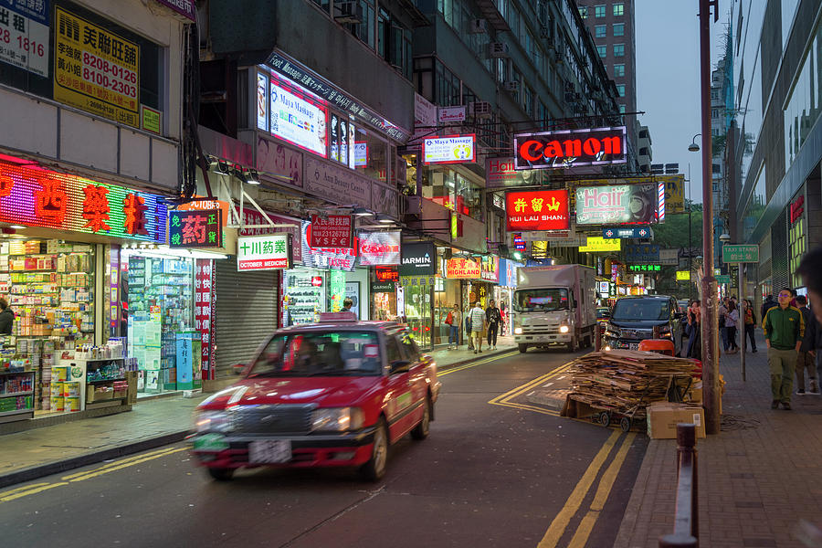 Lock Road Tsim Sha Tsui Kowloon Hong Kong China Photograph by Adam Rainoff