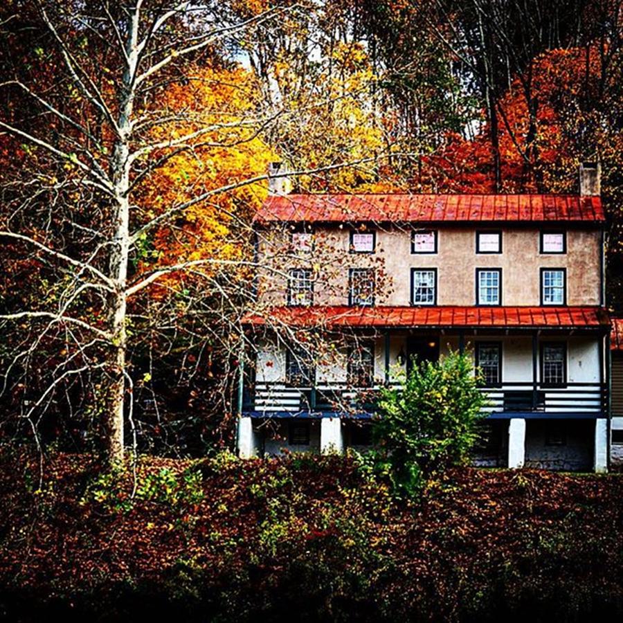 Fall Photograph - The Locktenders House by Sharon Halteman