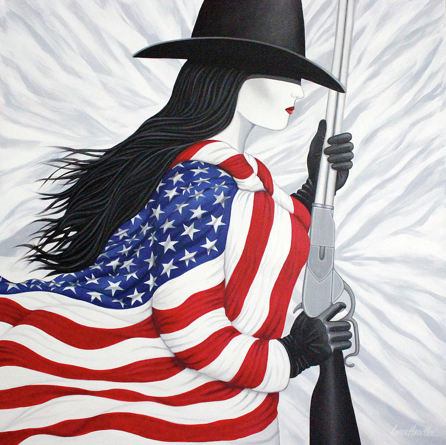Locked And Loaded Number Two Painting by Lance Headlee