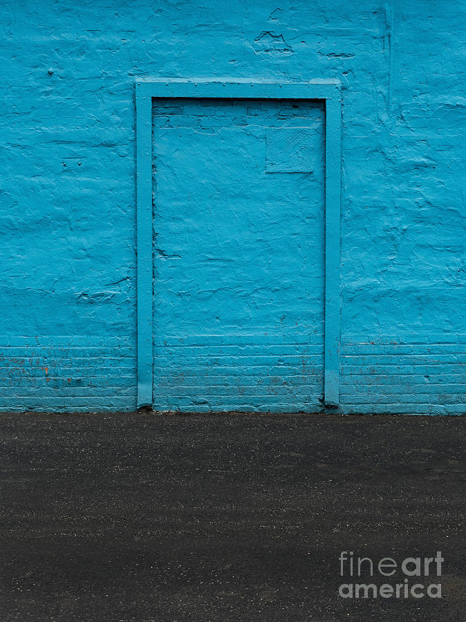 Locked in a Blue Mood Photograph by Margie Hurwich
