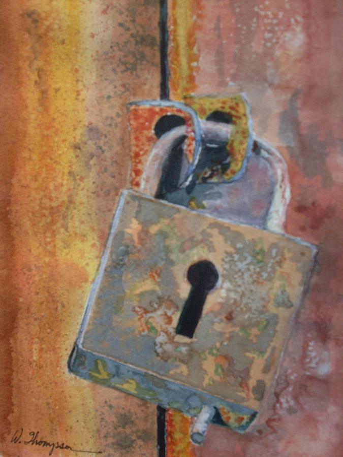 Locked In Locked Out Painting by Warren Thompson