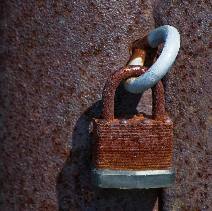 Locked Photograph by Kathleen Stephens