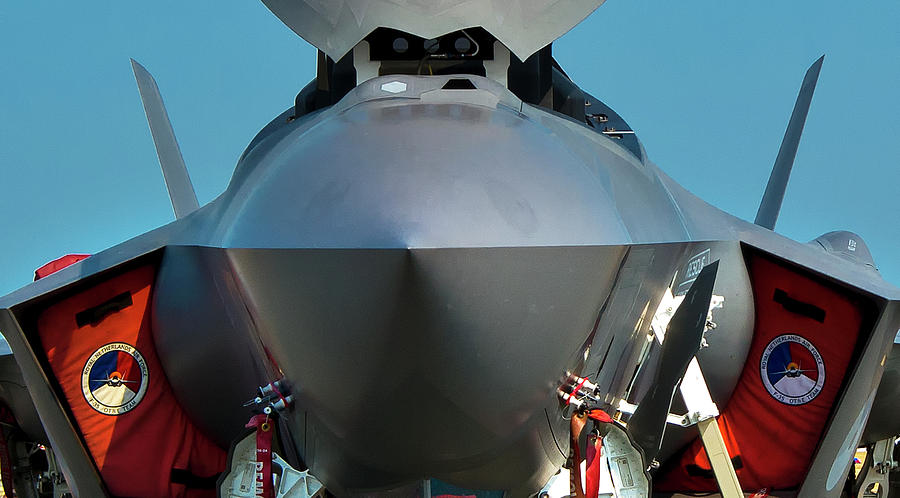 Lockheed Martin F-35 Lightning II Nose Photograph by Doug Matthews