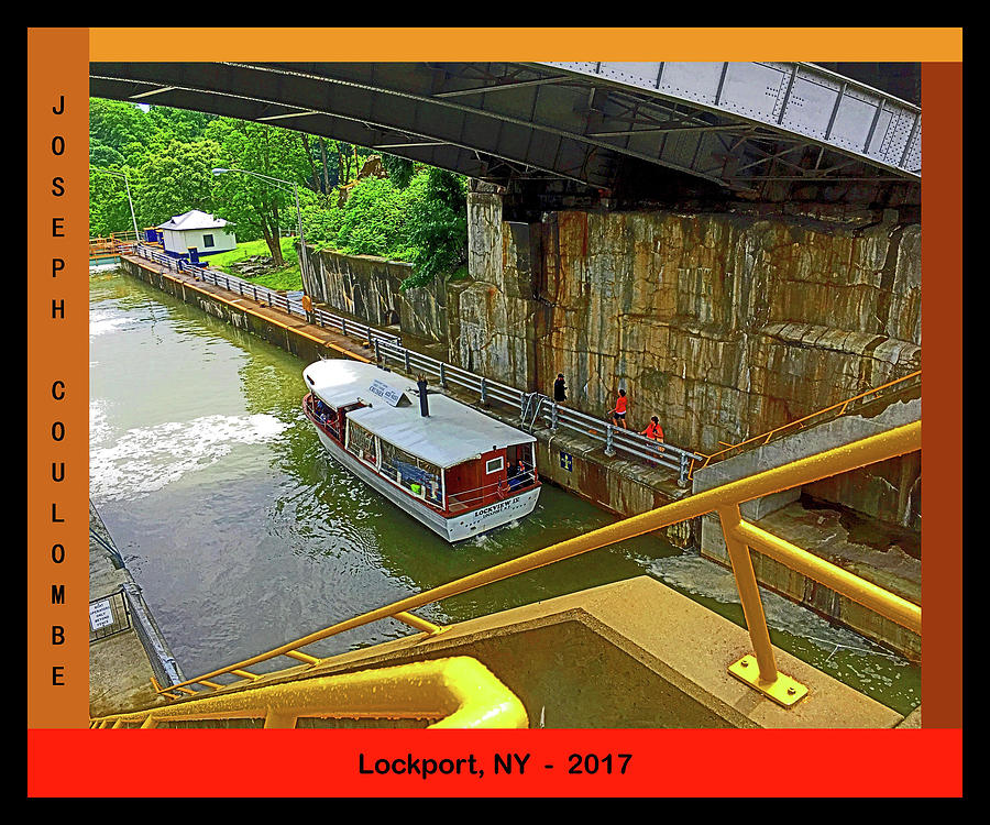  Lockport, NY  -  Lock Digital Art by Joseph Coulombe