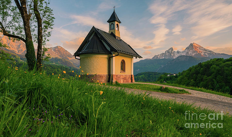 Lockstein Chapel, Berchtesgaden, Germany Photograph by Henk Meijer Photography