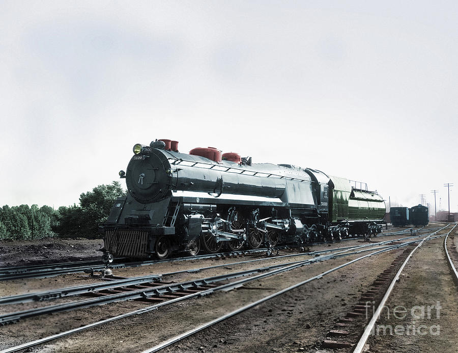 Locomotive, 1937 Photograph by Granger