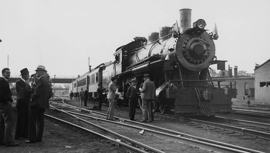 Locomotive in East Saint Paul Photograph by Chicago and North Western Historical Society