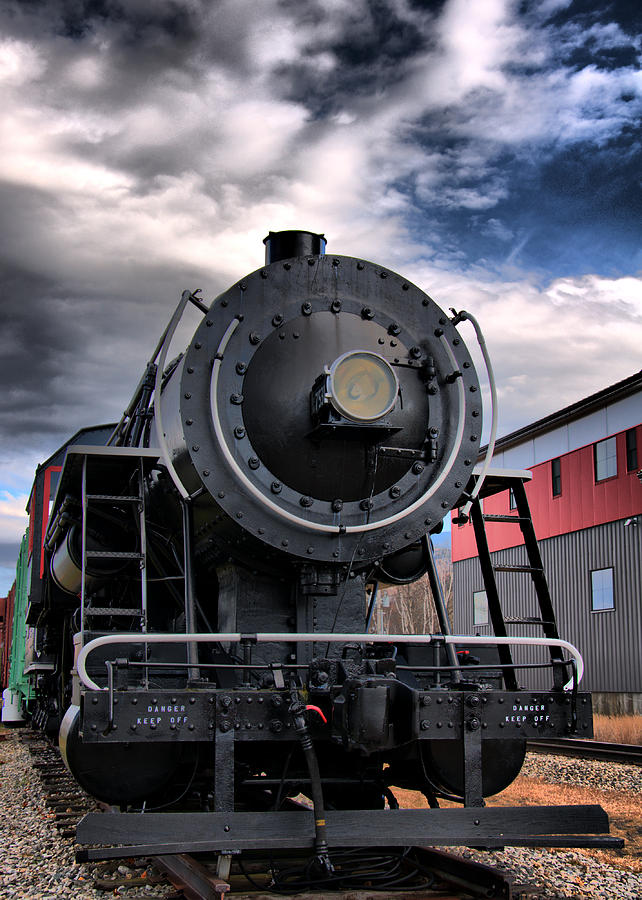 Locomotive in HDR Photograph by Edward Myers
