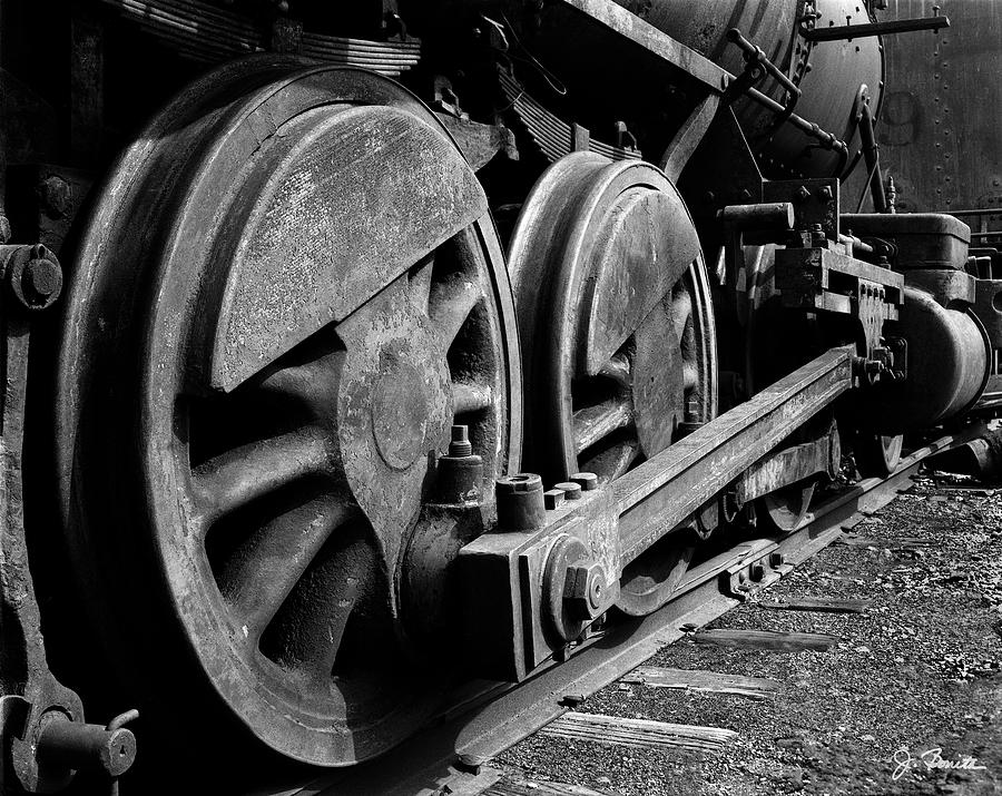 Train Photograph - Locomotive by Joe Bonita
