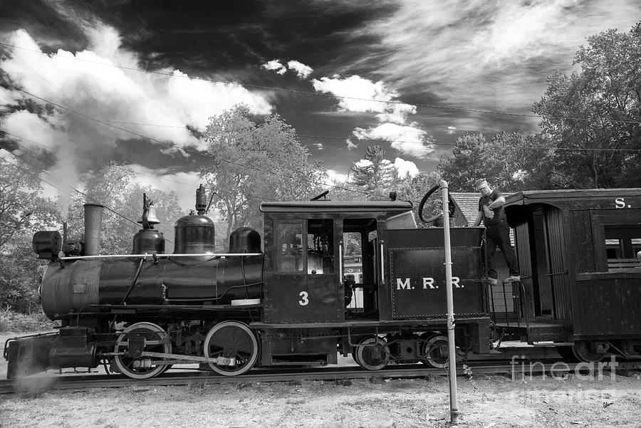Locomotive Monson #3  Photograph by Alana Ranney