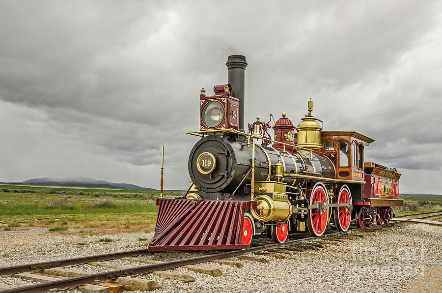 Locomotive No. 119 Photograph by Sue Smith