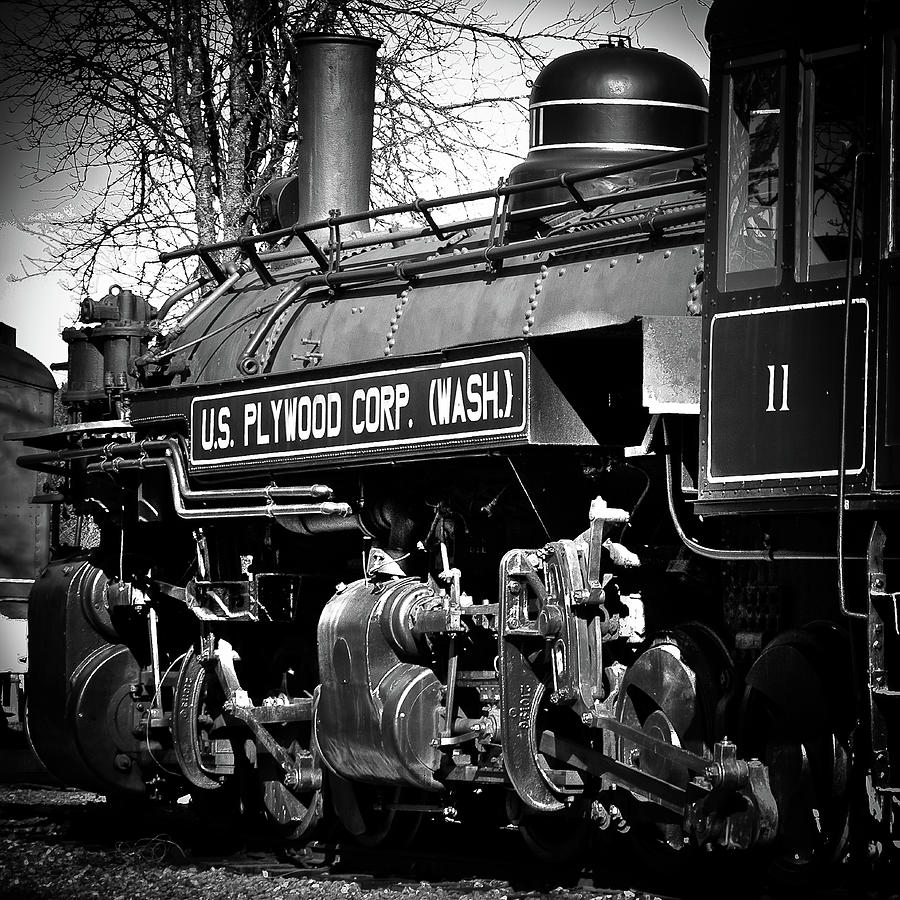 Train Photograph - Locomotive Number 11 by David Patterson