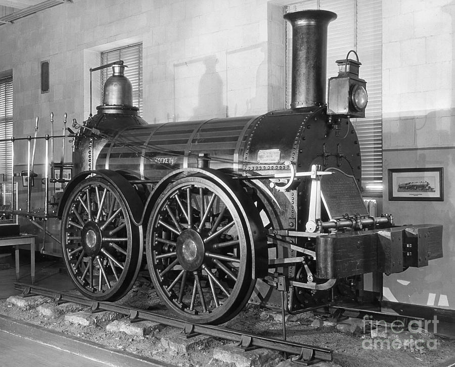 Locomotive: Rocket, 1829 Photograph by Granger