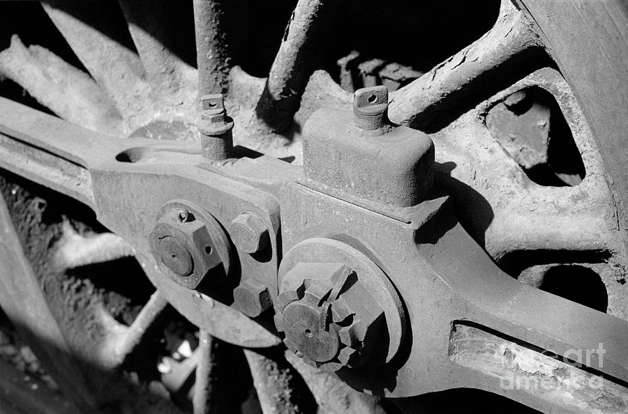 Locomotive Wheel Photograph by Riccardo Mottola