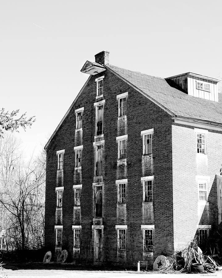 Architecture Photograph - Locust Lane Mill by Dark Whimsy