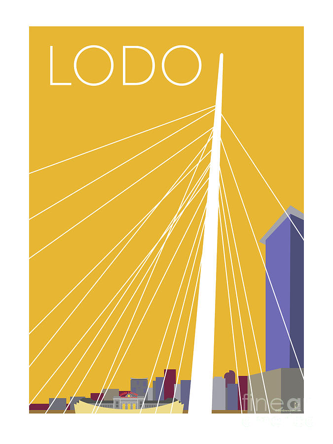 LODO/Gold Digital Art by Sam Brennan