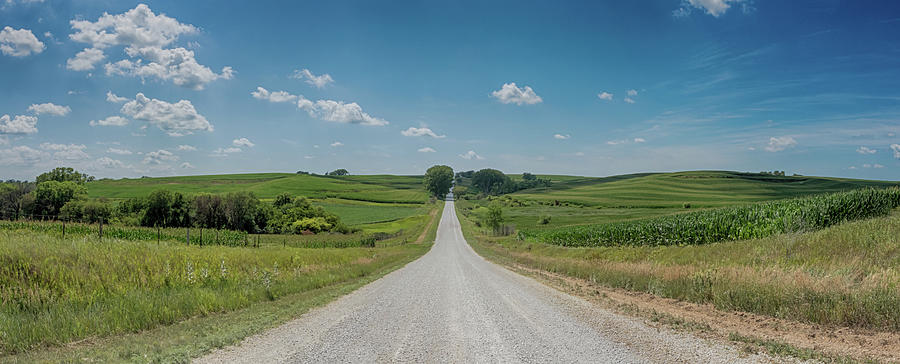 Loess Hills Backroads Photograph by Susan Rissi Tregoning