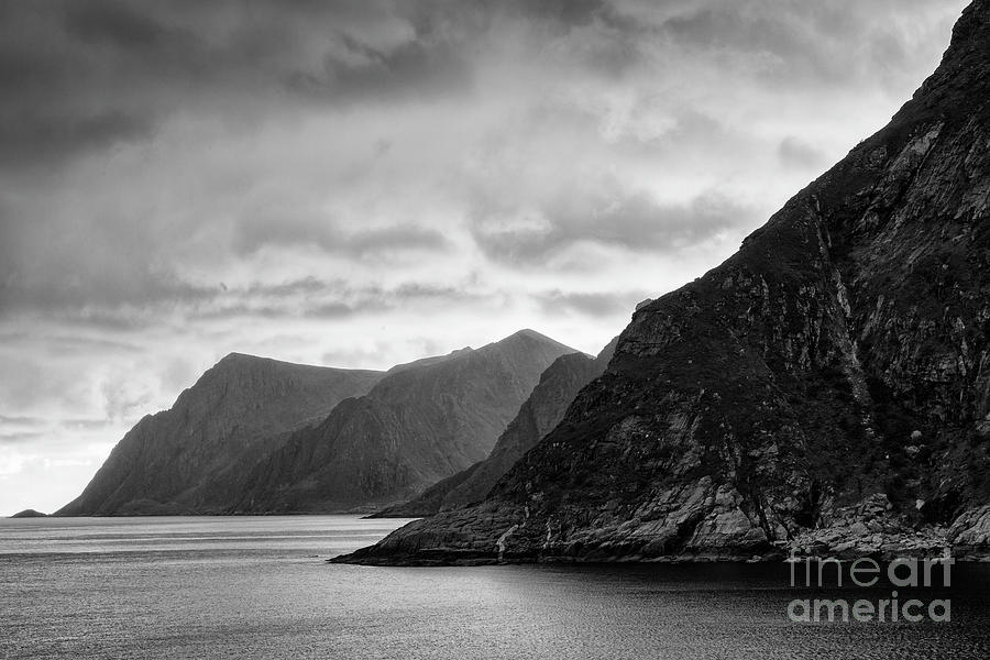 Lofoten Island BW Photograph by Timothy Hacker