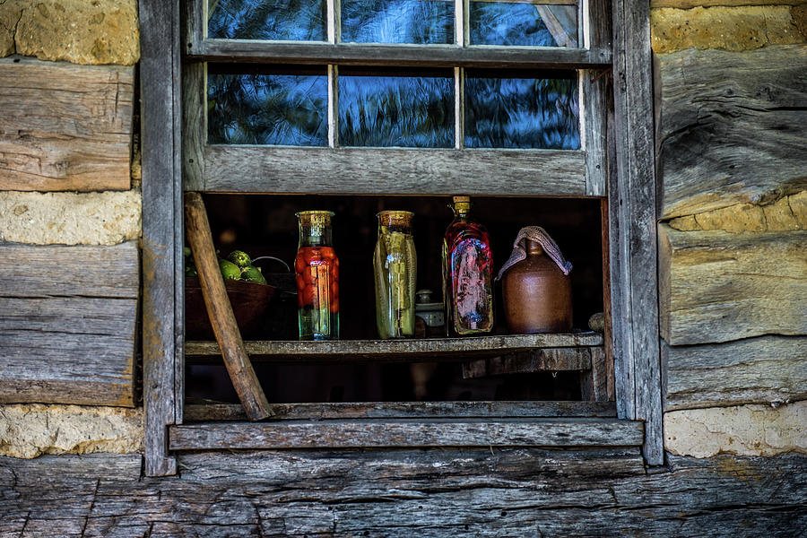 Log Cabin Window Photograph by Paul Freidlund
