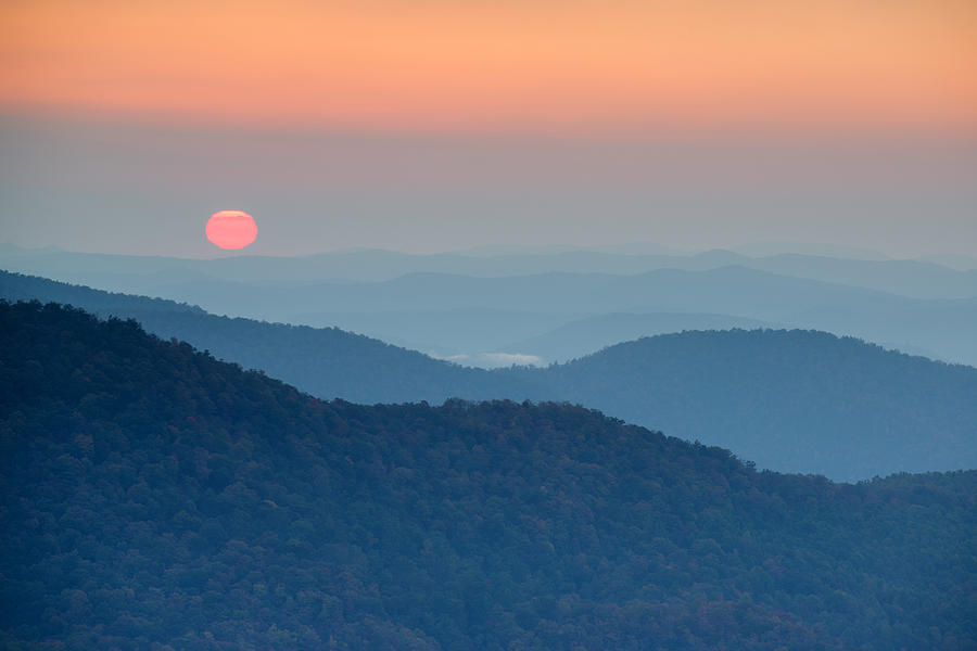 Log Hollow Sunrise Photograph By Derek Thornton - Fine Art America