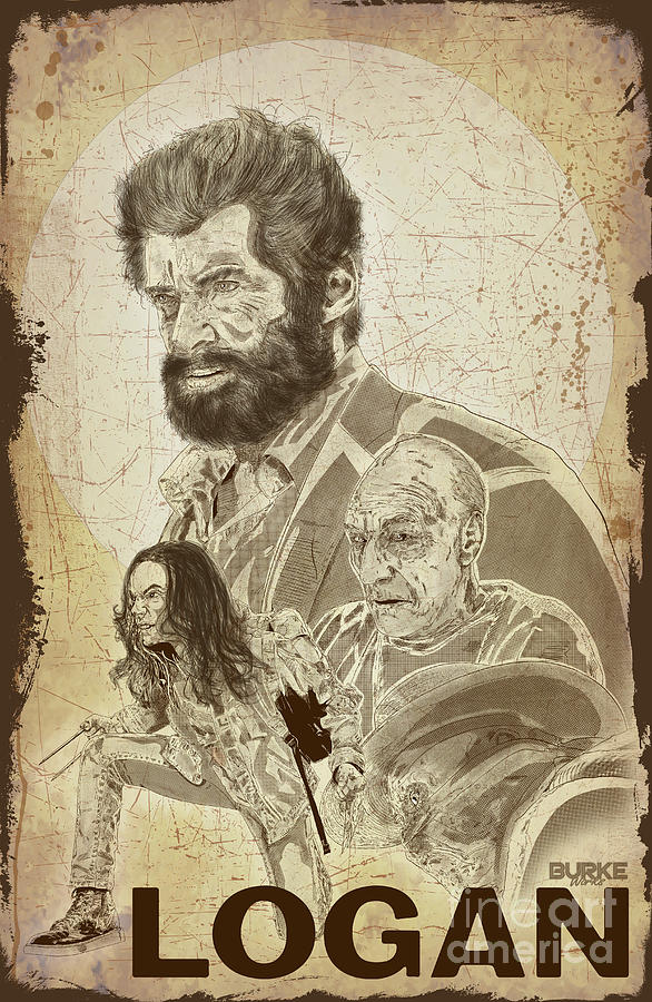 Wolverine Digital Art - Logan by Joseph Burke Wolverine Digital Art - Logan by Joseph Burke