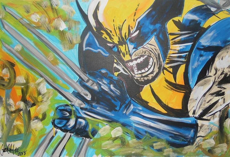 Logan Time Painting by Antonio Moore