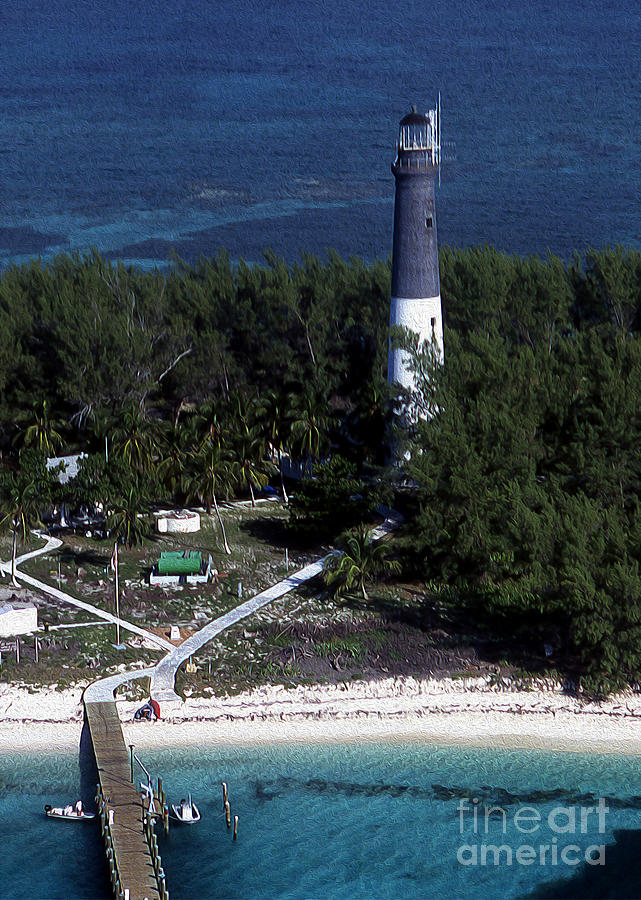 Lighthouse Photograph - Loggerhead Key Florida Lighthouse by Skip Willits