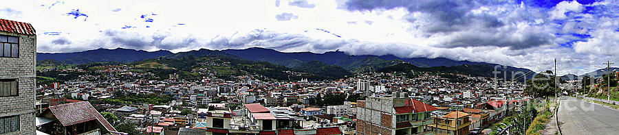 Loja, Ecuador Panorama Photograph by Al Bourassa