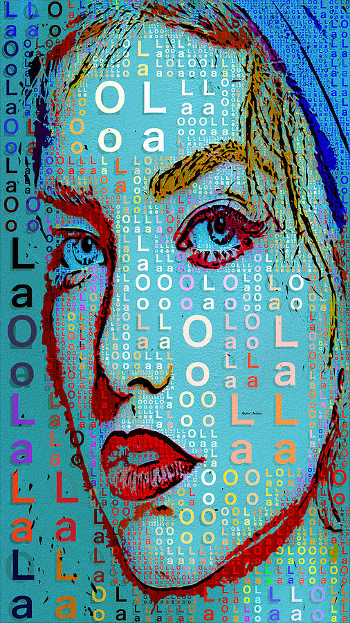 Lola Knows Digital Art by Rafael Salazar
