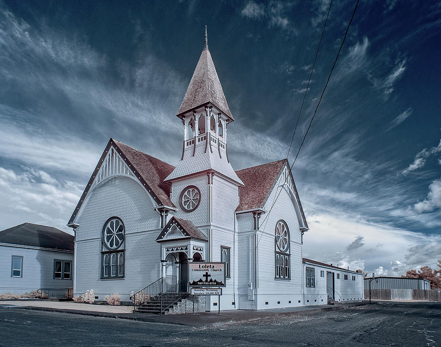 Loleta Church Photograph by Greg Nyquist