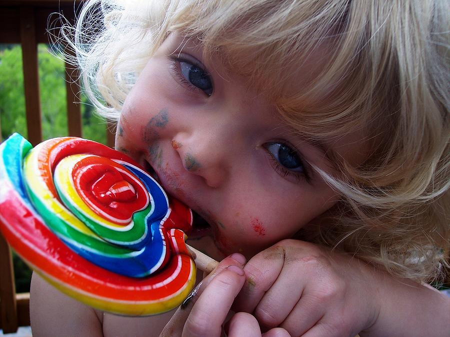 Lollipop Bliss 1 Photograph by Lanita Williams
